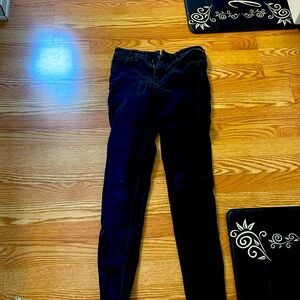 Armani exchange black jeans, size 28 in women’s
